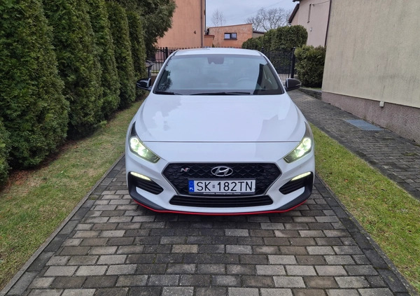 Hyundai i30 N cena 113000 przebieg: 78800, rok produkcji 2020 z Piotrków Trybunalski małe 46